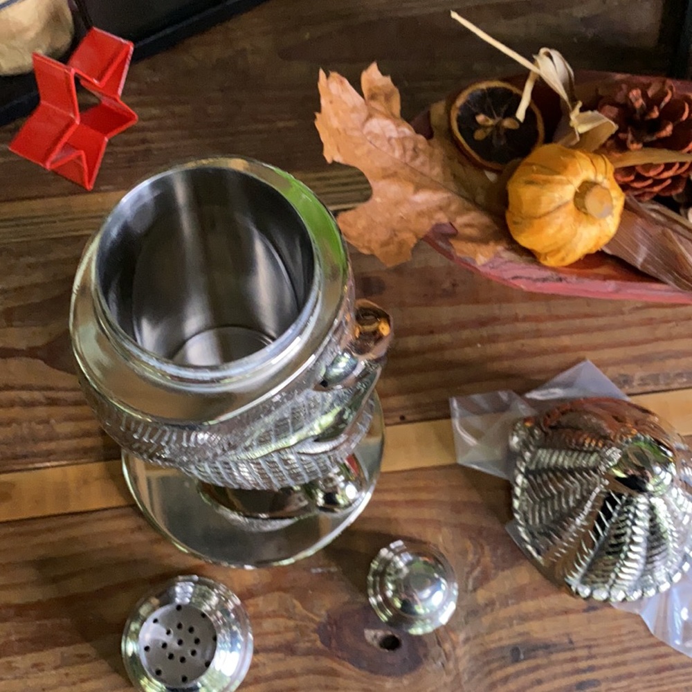 Pottery Barn Gnome Metal Cocktail Shaker 🍸🍹 - Picture 9 of 15